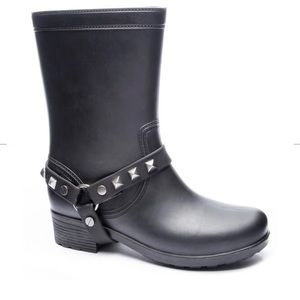 Moto rain boot Dirty Laundry Rocksteady size 7